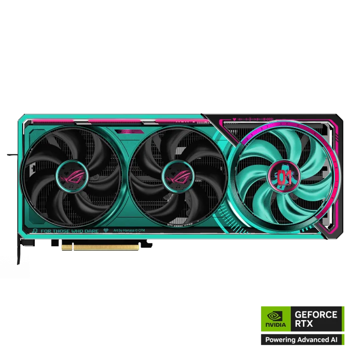 Asus ROG Astral OC HATSUNE MIKU EDITION GeForce RTX 5080 16GB GDDR7